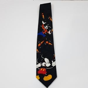 MEN DISNEY NECKTIE Mickey and Goofy Juggling (254)